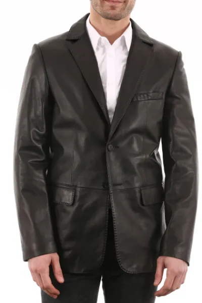 Blazer Cuir 21*Intuition Hot