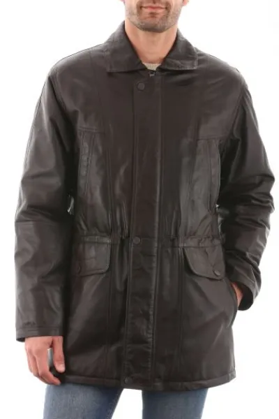 Veste en Cuir Georges*Milpau New