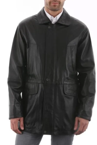 Veste en Cuir Georges*Milpau Outlet