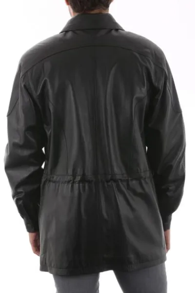 Veste en Cuir Jean-Michel*Milpau Clearance